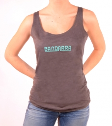 Bandarra Classic Tank Top Dark Grey / Green